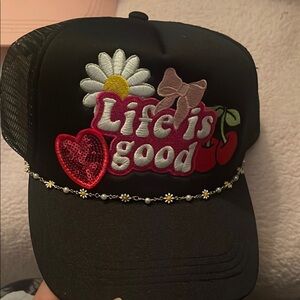 “Life is good” black hat